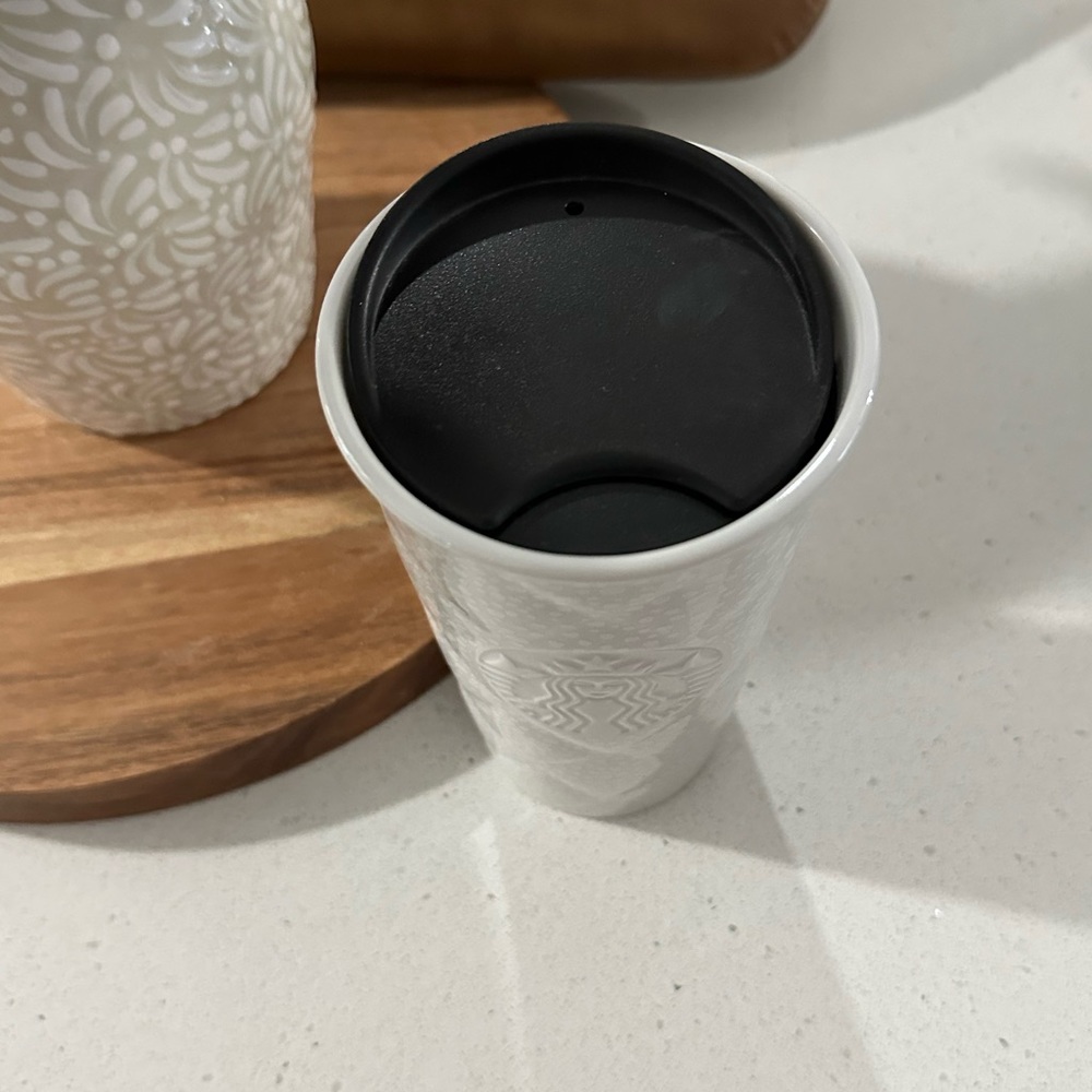 Starbucks ceramic tumbler